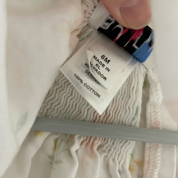 Ruth and Ralph bunny Easter smocked dress - Picture 3 of 4